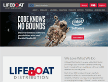 Tablet Screenshot of lifeboatdistribution.eu